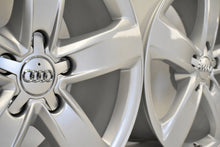 Laden Sie das Bild in den Galerie-Viewer, 4x Alufelge 18 Zoll 7.5" 5x112 37ET Glanz Silber 4G0601025M Audi A6 C7 Rim Wheel FEL2416761247uo