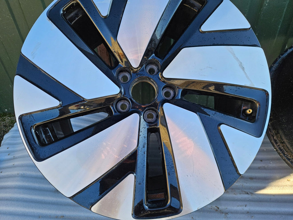 1x Alufelge 19 Zoll 9.0" 5x112 58ET Glanz Schwarz 1T3601025J VW Rim Wheel FEL2412287525ux