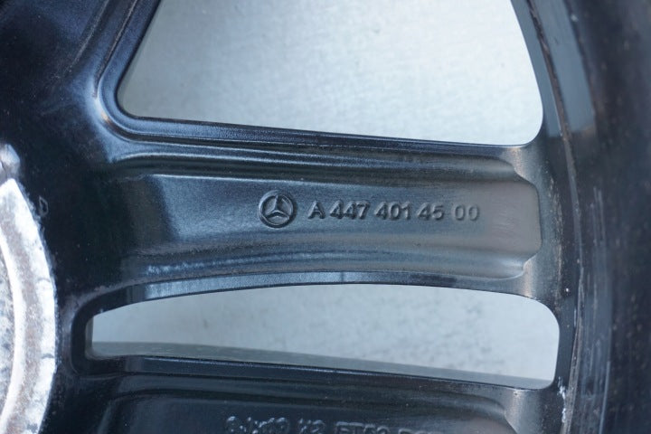 1x Alufelge 19 Zoll 8.0" 5x112 52ET Glanz Schwarz A4474014500 Mercedes-Benz FEL7046297790tj