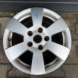 1x Alufelge 15 Zoll 6.0