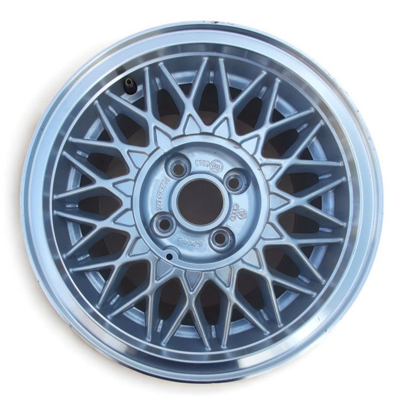 1x Alufelge 14 Zoll 6.0" 4x100 38ET 3276010251 Vw Rim Wheel