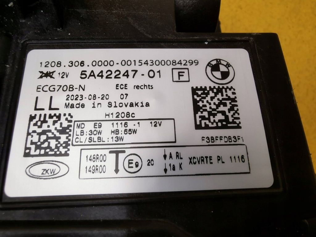 Frontscheinwerfer BMW 2 Active Tourer U06 5A42247-01 LED Rechts oder Links SCH3848893939as
