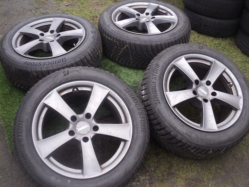 4x Alufelge 17 Zoll 8.0" 5x120 30ET Glanz Grau BMW 4 Rim Wheel FEL1122151317qs