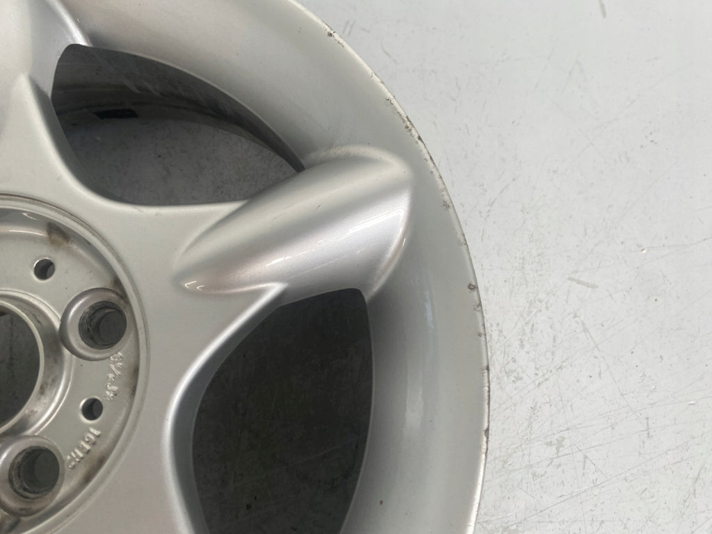 1x Alufelge 16 Zoll 6.5" 4x100 48ET Glanz Silber Mini R50 Rim Wheel FEL2356997270lu