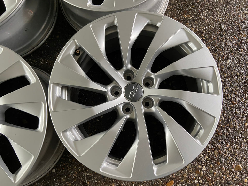 4x Alufelge 18 Zoll 8.0" 5x112 26ET Glanz Silber 4K8601025 Audi Rim Wheel FEL3267275851zq