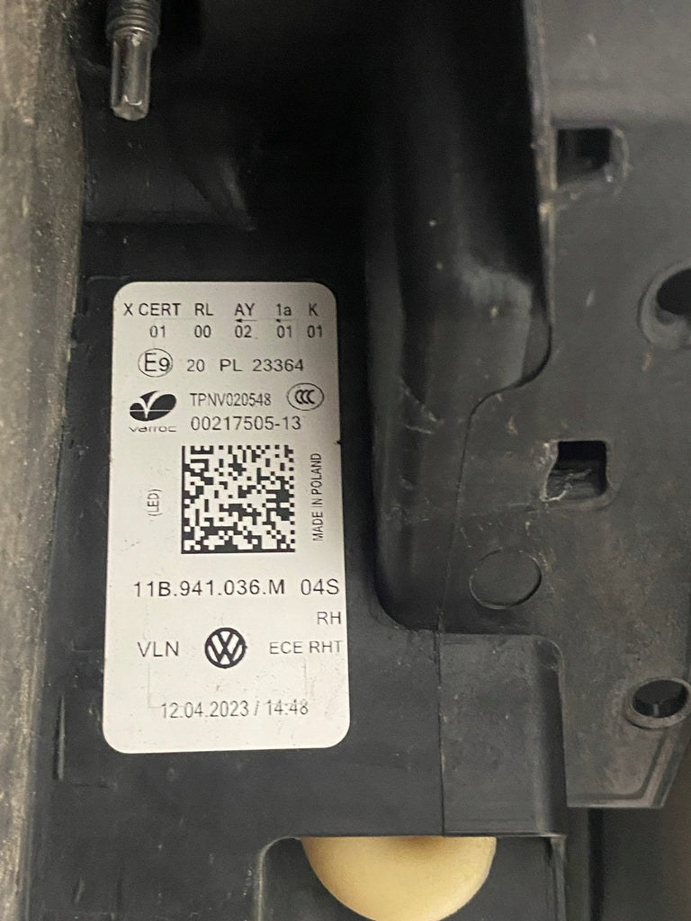 Frontscheinwerfer VW Id.4 11B941035M 11B941036M Full LED Ein Satz Headlight SCH1210136168nw