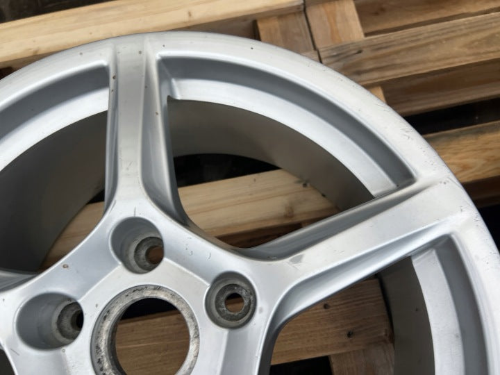 1x Alufelge 18 Zoll 8.0" 5x130 Glanz 98136212005 Porsche Boxster 981 Rim Wheel FEL8780700272ix