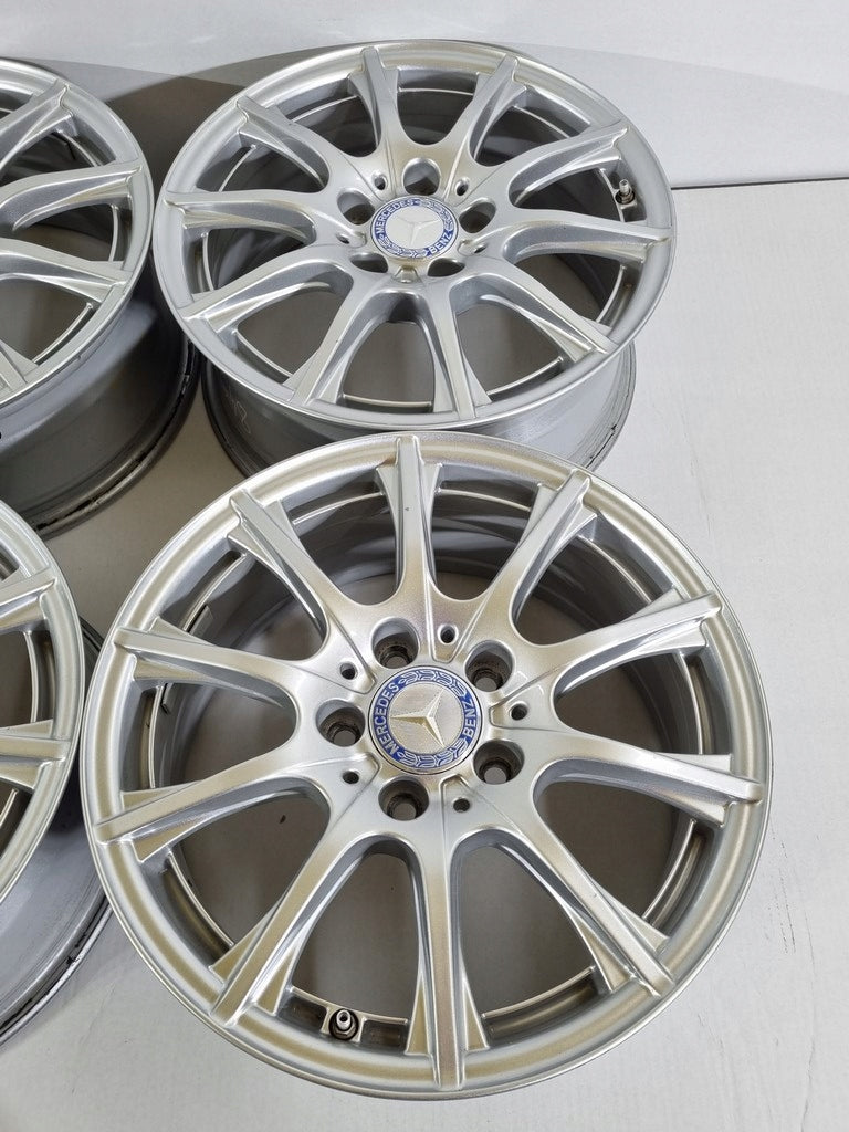 4x Alufelge 16 Zoll 6.5" 5x112 38ET A2054012400 Mercedes-Benz Rim Wheel FEL1284171798rg