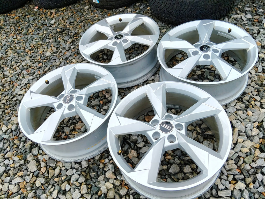 4x Alufelge 19 Zoll 7.0" 5x112 43ET Glanz Silber 83A601025N Audi Rim Wheel FEL9336289524fz