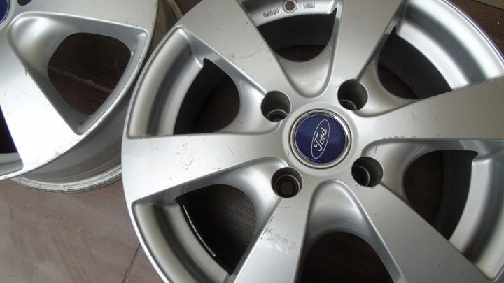 4x Alufelge 15 Zoll 6.0" 4x108 26ET Rim Wheel FEL4135644533um