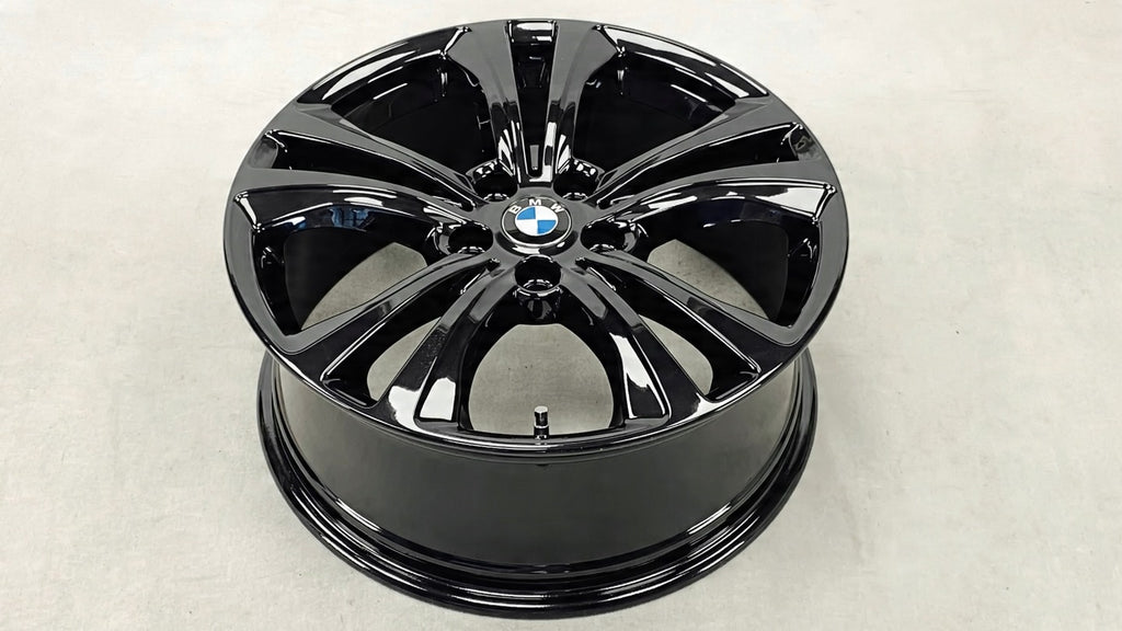 4x Alufelge 18 Zoll 7.5" 5x112 51ET Glanz Schwarz 6856069 BMW X2 F39 F48