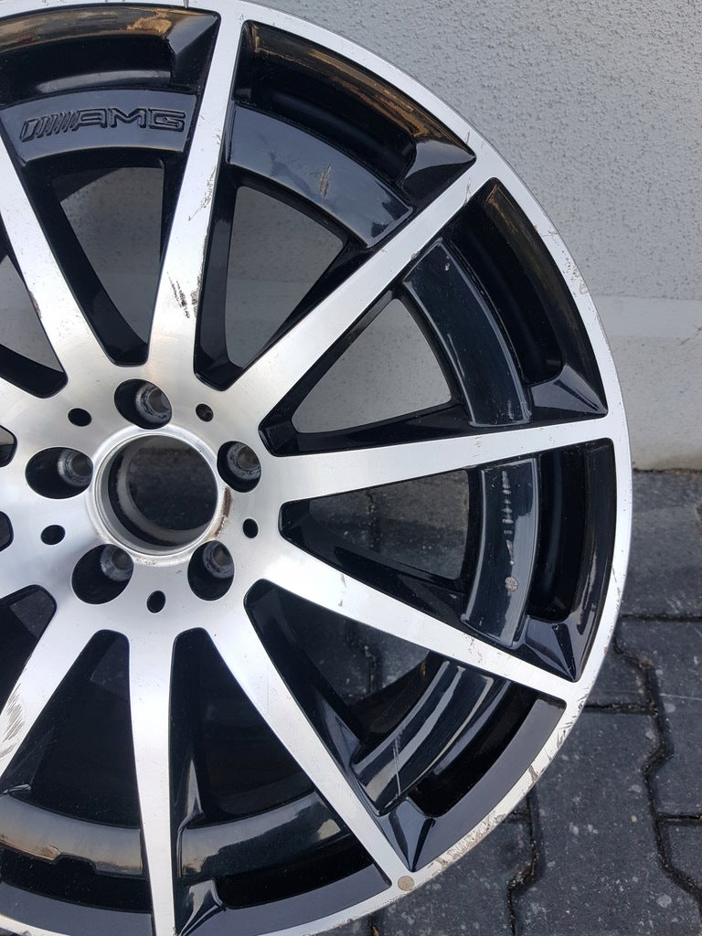 1x Alufelge 20 Zoll 8.5" 5x112 30ET Glanz Schwarz A2934010900 Mercedes-Benz Eqc FEL3297507331gg