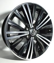 Laden Sie das Bild in den Galerie-Viewer, 4x Alufelge 18 Zoll 7.0" 5x112 43ET Glanz Schwarz 5NA601025 VW Tiguan Rim Wheel FEL6331976429qy