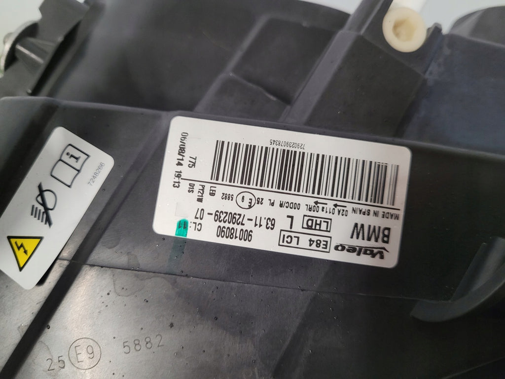 Frontscheinwerfer BMW X1 E84 7290239 Xenon Links Scheinwerfer Headlight SCH3320119127jn