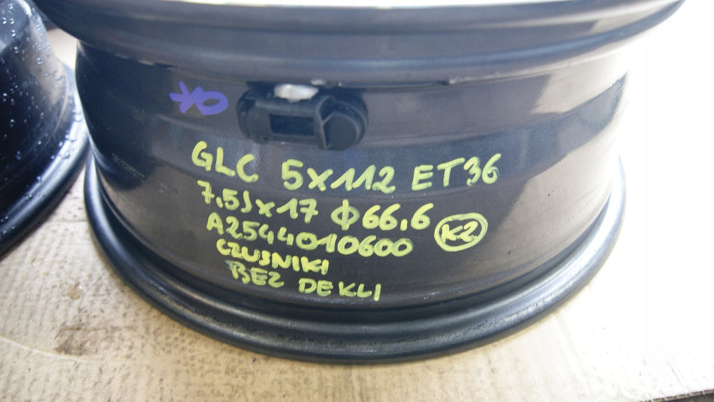 4x Alufelge 17 Zoll 7.5" 5x112 A2544010600 Mercedes-Benz Rim Wheel FEL8718505993ab