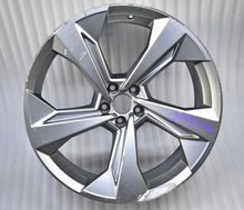 Laden Sie das Bild in den Galerie-Viewer, 1x Alufelge 22 Zoll 10.0&quot; 5x112 26ET Matt Graphit 4M0601025CD Audi Rim Wheel