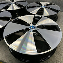 Laden Sie das Bild in den Galerie-Viewer, 4x Alufelge 19 Zoll 5.0" 5x112 43ET Glanz Silber 6852053 BMW I3 I01 Rim Wheel FEL3743574800ll
