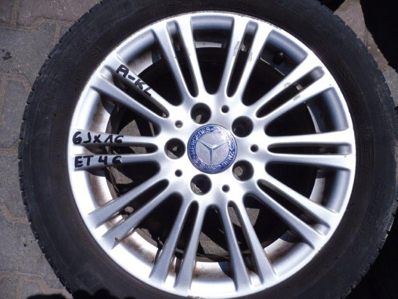 4x Alufelge 16 Zoll 6.0" 5x112 46ET A1694011002 Mercedes-Benz Rim Wheel FEL4658238706jn