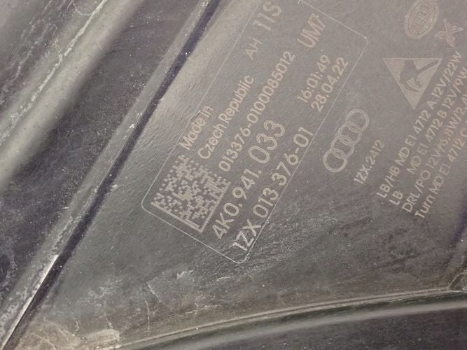 Frontscheinwerfer Audi A6 C8 4K0941033 Full LED Links Scheinwerfer Headlight