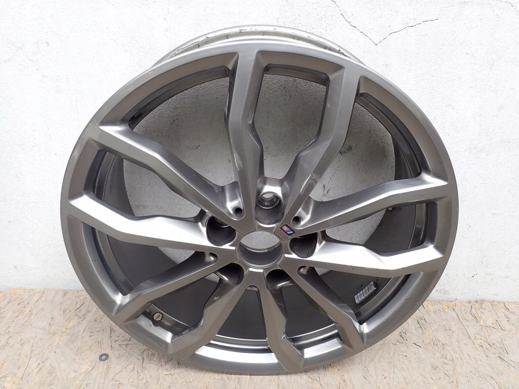 1x Alufelge 18 Zoll 6.5" 5x112 41ET Glanz Grau 6877550 BMW X1 F48 Rim Wheel FEL4497411134xn