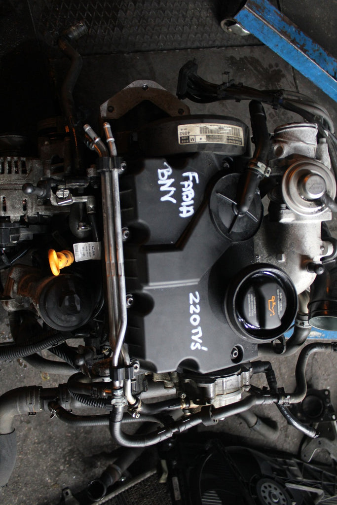 Motor VW Polo BNV 1.4 TDI 80PS 59kW 2009 Diesel Engine Komplett