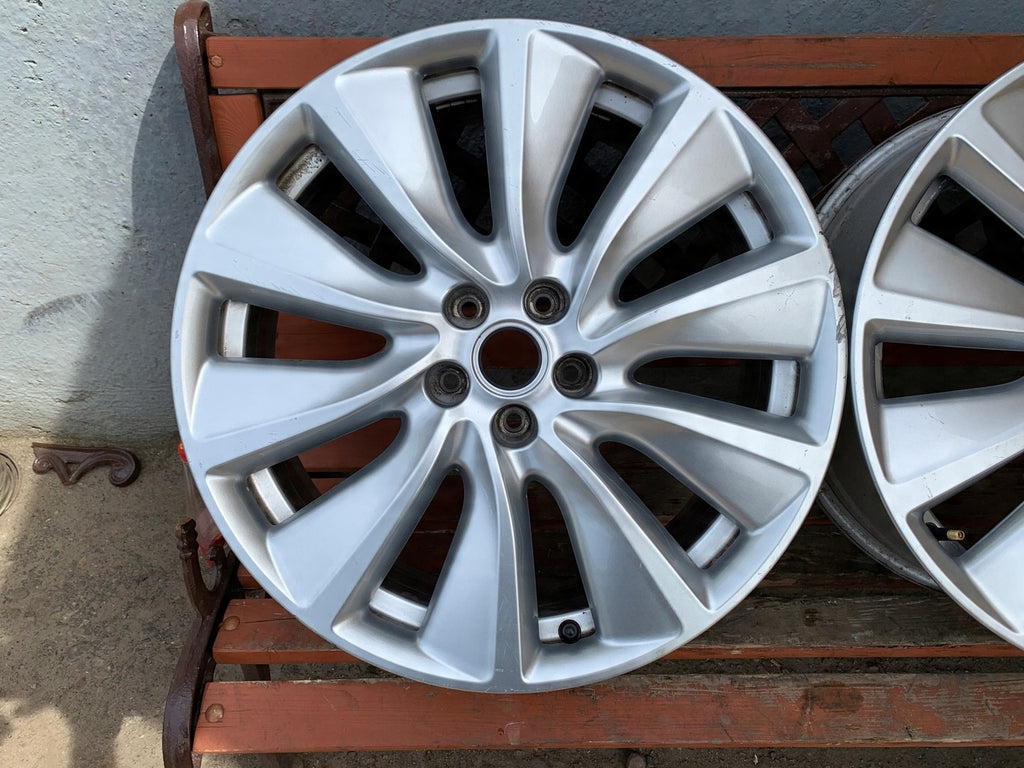 1x Alufelge 19 Zoll 7.0" 5x108 38ET Glanz Silber YP00064580 Opel Grandland X