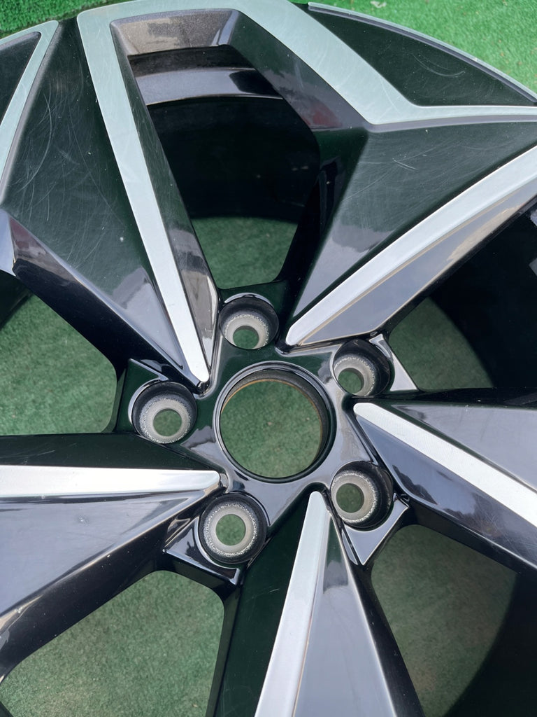 1x Alufelge 19 Zoll 7.5" 5x112 50ET Glanz Schwarz 10A601025H VW Id.3 Rim Wheel FEL9448809875bf