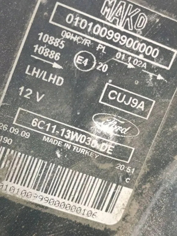 Frontscheinwerfer Ford I 6C1113W030DE FALSE Scheinwerfer Headlight SCH1454349547ui
