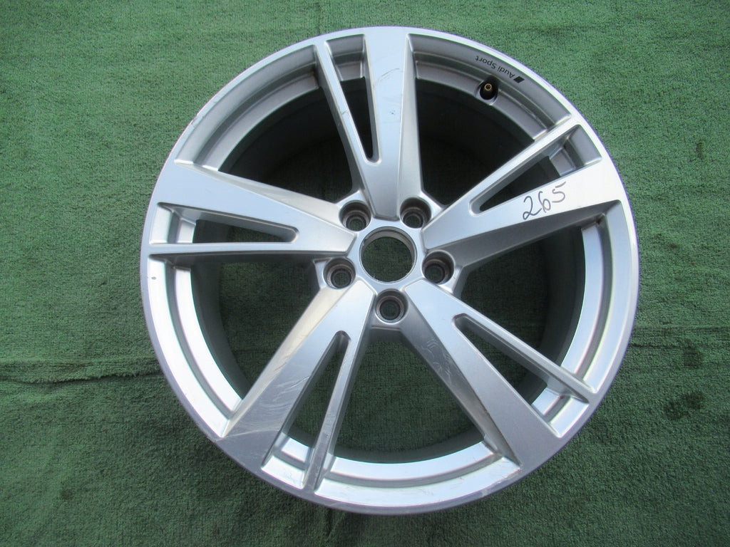 1x Alufelge 19 Zoll 8.0" 5x112 49ET Glanz Silber 8V0601025 Audi A3 Rim Wheel