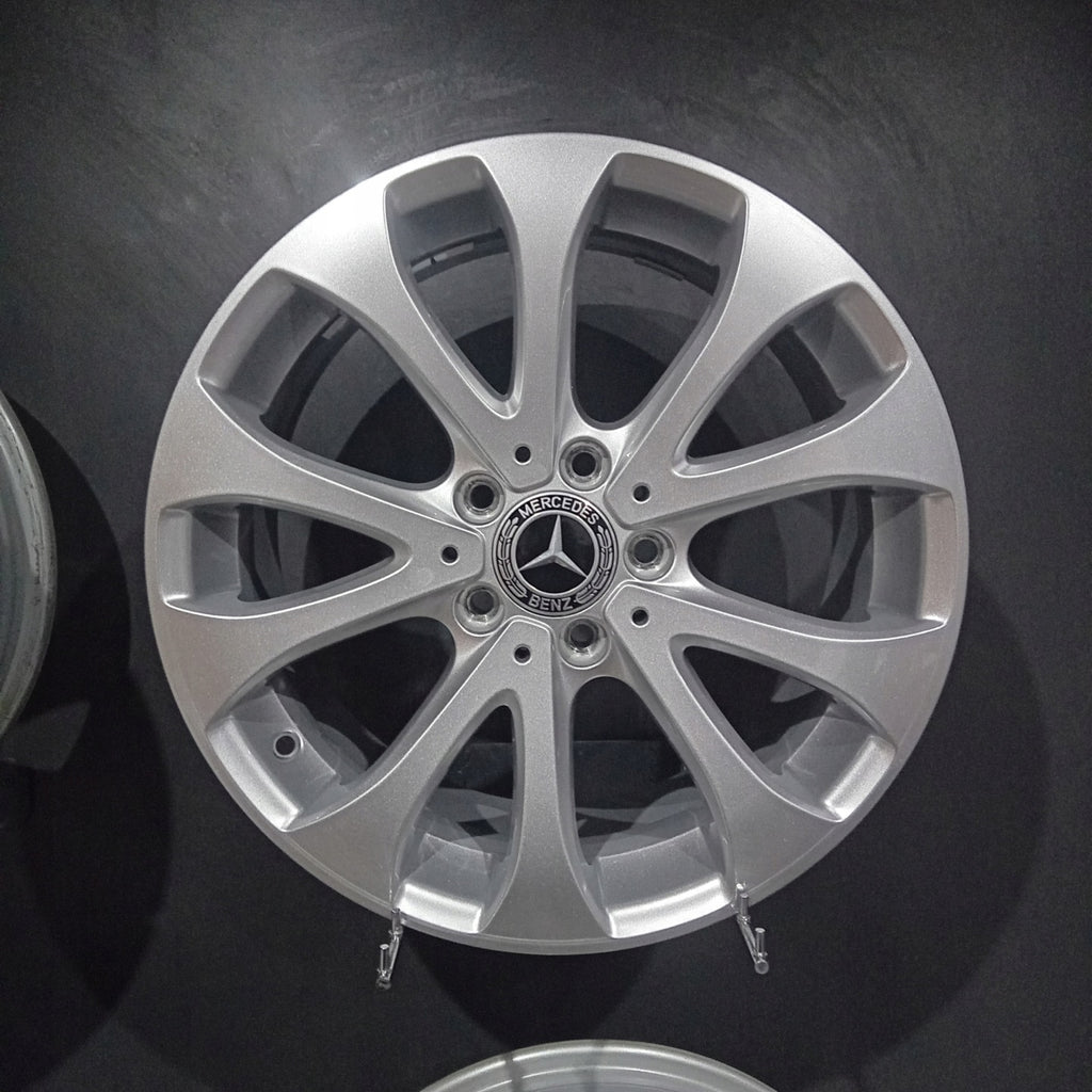1x Alufelge 17 Zoll 7.5" 5x112 40ET Matt Silber A2134011000 Mercedes-Benz W213 FEL5277091987sq