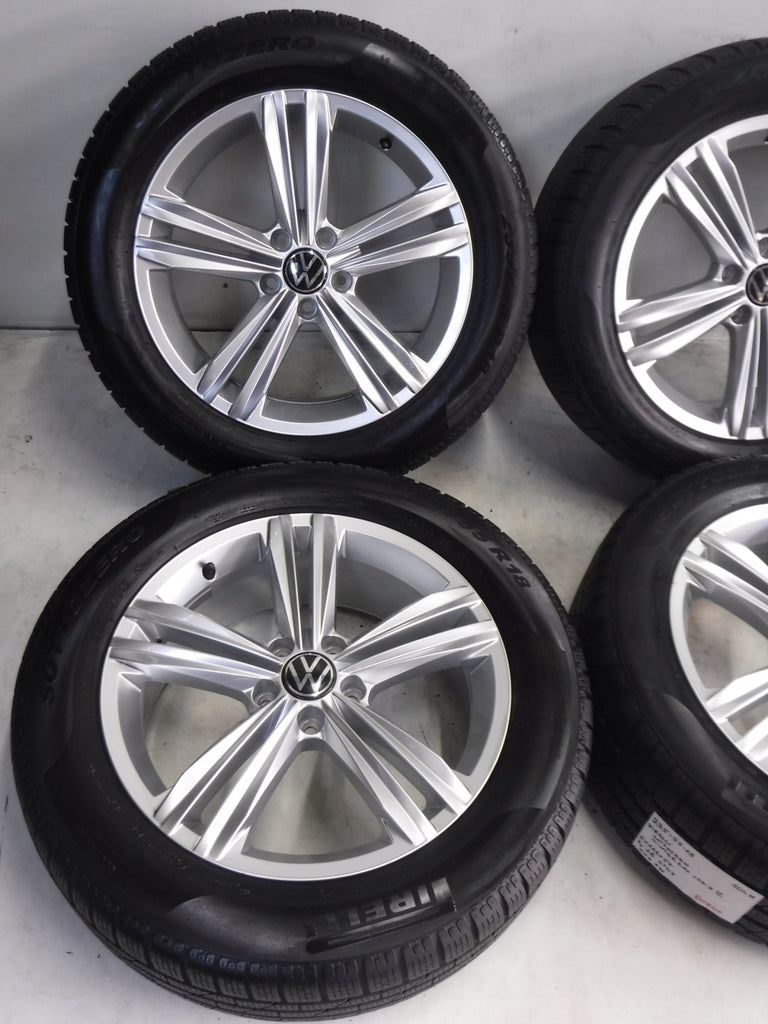 4x Alufelge 18 Zoll 7.0" 5x112 43ET 5NA601025M VW Tiguan Sharan Rim Wheel FEL6035815344xy