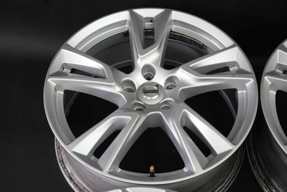 4x Alufelge 18 Zoll 7.5" 5x108 50 5ET Glanz Silber 31362866 Volvo I Rim Wheel FEL2909024550vk