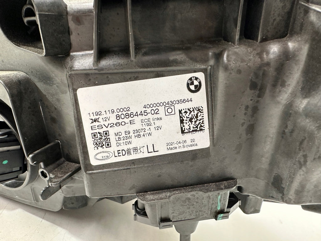 Frontscheinwerfer BMW 4 G22 G82 G23 G26 8086445-02 LED Links Headlight SCH3526745112yx