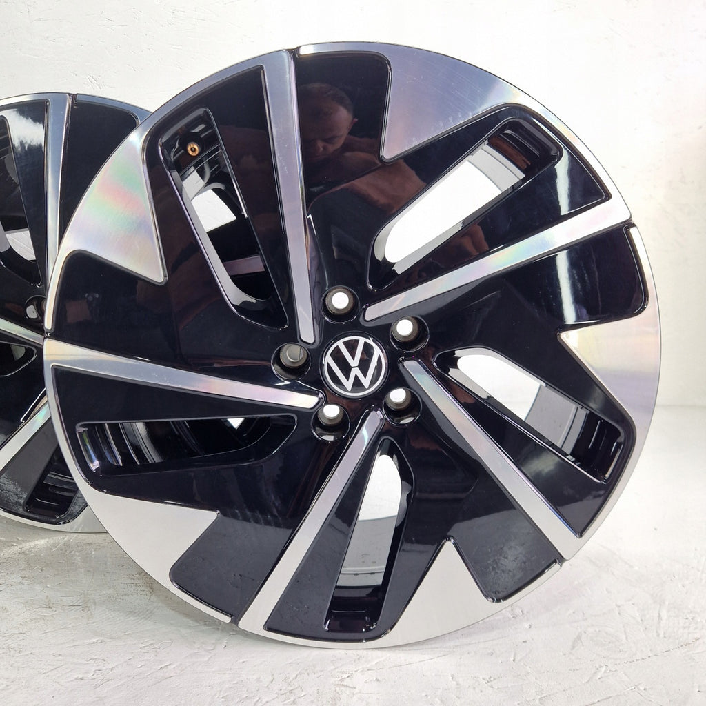 4x Alufelge 19 Zoll 8.0" 5x112 45ET Glanz Schwarz 14B601025C VW I Rim Wheel FEL1622990282rd