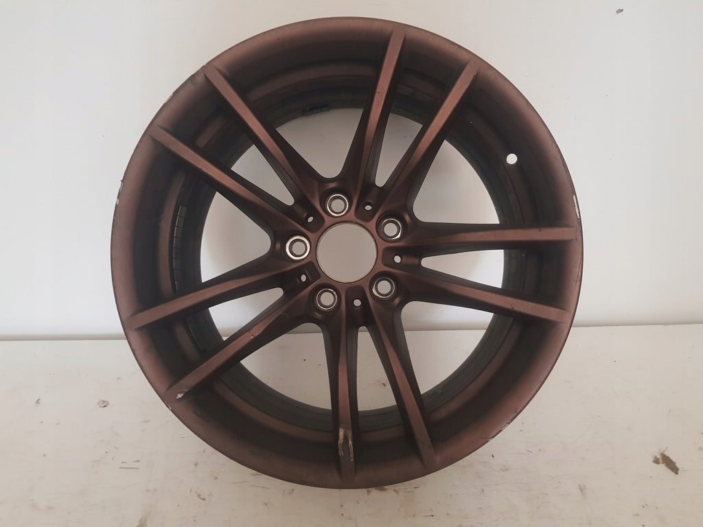 1x Alufelge 18 Zoll 8.5" 5x120 27ET Glanz Silber 2284905 BMW F87 F80 F82 FEL8750280495gr