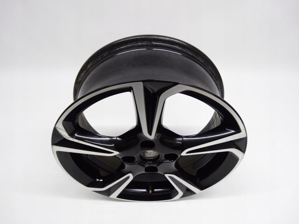 1x Alufelge 17 Zoll 7.0" 4x108 38ET Glanz Schwarz 39182183 Opel Corsa F FEL3902650171au