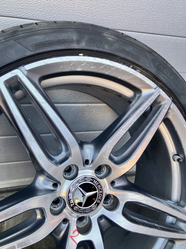 1x Alufelge 19 Zoll 9.0" 5x112 A2134012100 Mercedes-Benz Amg Rim Wheel FEL8237026340ae