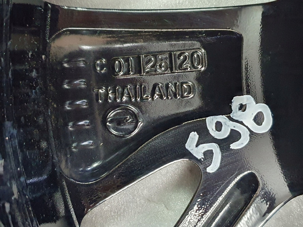 1x Alufelge 16 Zoll 6.5" 4x100 32ET 9833892580 Opel Corsa E D Rim Wheel