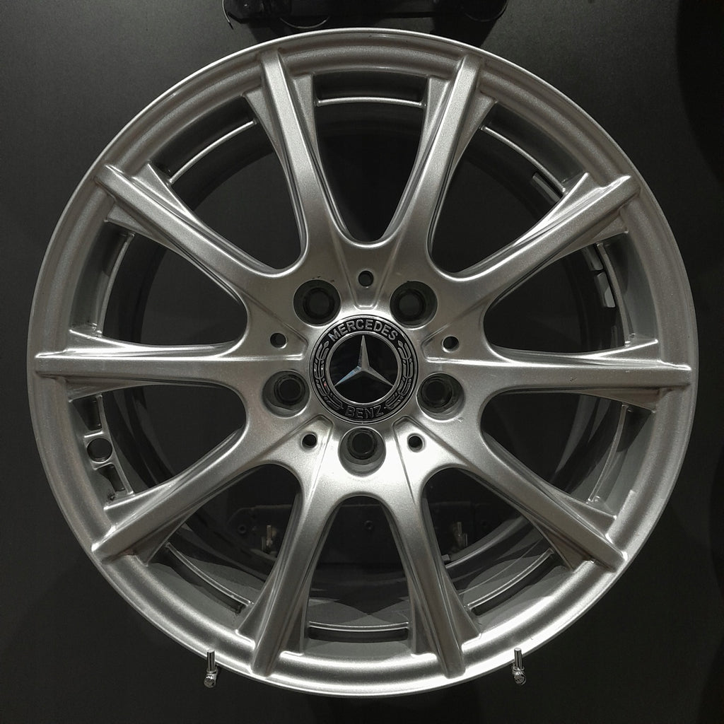 4x Alufelge 16 Zoll 6.5" 5x112 38ET A2054012400 Mercedes-Benz W176 W177 FEL1481962631tb