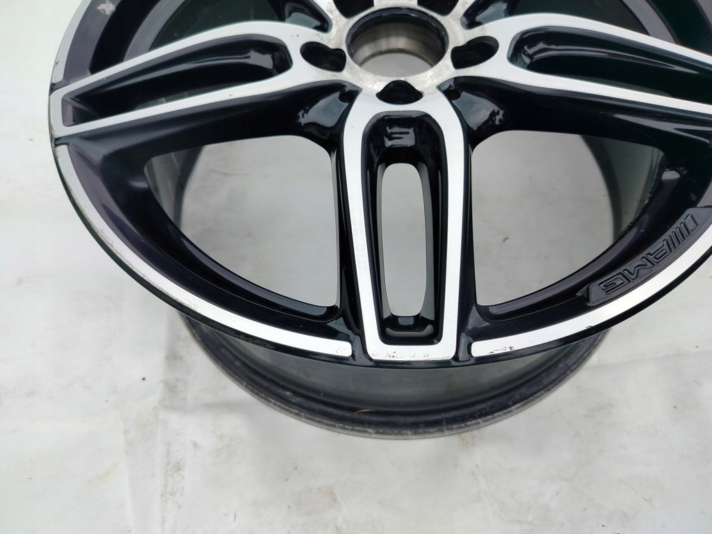 1x Alufelge 18 Zoll 7.5" 5x112 52ET Schwarz A1764010700 Mercedes-Benz Rim Wheel FEL6946578730dj