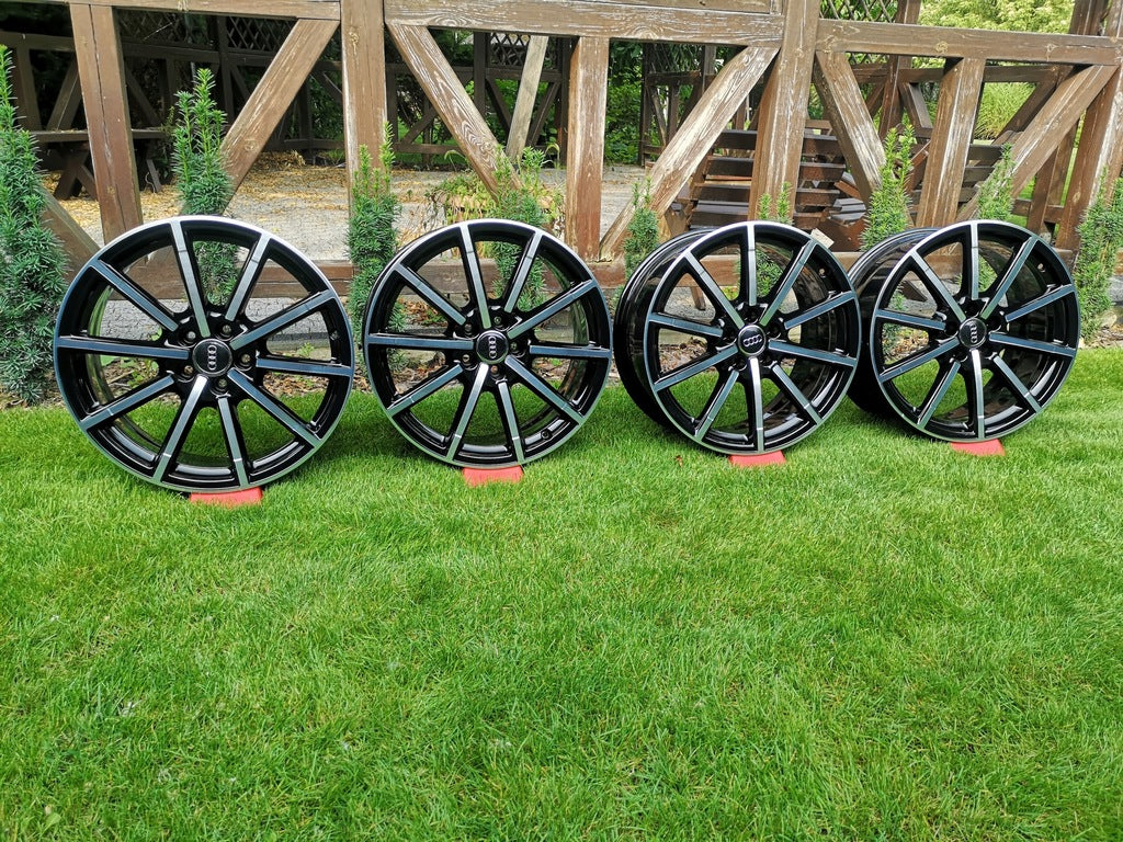 4x Alufelge 19 Zoll 8.5" 5x112 43ET Glanz Schwarz 4G9601025J Audi A6 Allroad C7 FEL1741051230gf