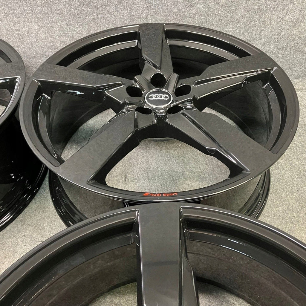 4x Alufelge 21 Zoll 8.5" 5x112 34ET Glanz Silber 80A601025AR Audi Q5 Rim Wheel FEL1235882864bx