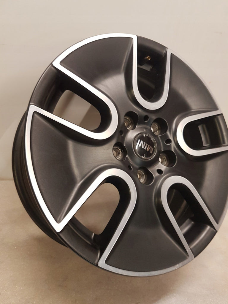 1x Alufelge 17 Zoll 7.0" 5x120 50ET Matt Schwarz 9804373 Mini Countryman R60 R61 FEL4716326658uz