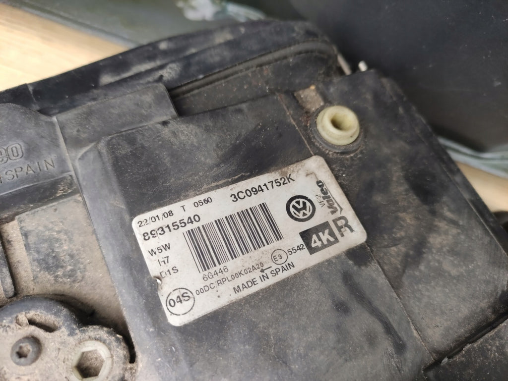 Frontscheinwerfer VW Passat 3C0941752K Xenon Rechts Scheinwerfer Headlight SCH6655670743ve