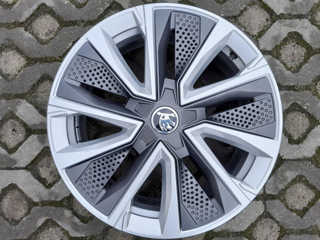 1x Alufelge 17 Zoll 7.0" 5x100 51ET Silber 6VA601025 Skoda Rim Wheel FEL2173473284ml