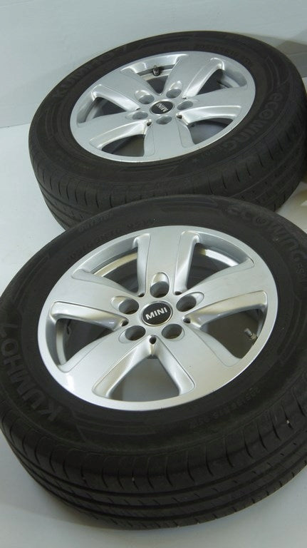 4x Alufelge 16 Zoll 7.0" 5x112 41ET Glanz Silber 6856029 BMW 4 Mini Rim Wheel FEL7829560623oh
