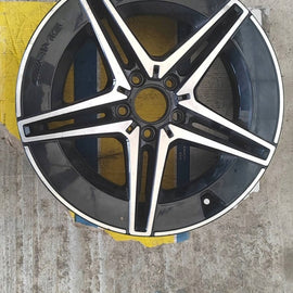 1x Alufelge 18 Zoll 58ET Glanz Schwarz A2064016600 Mercedes-Benz W206 Rim Wheel FEL4086533412lu