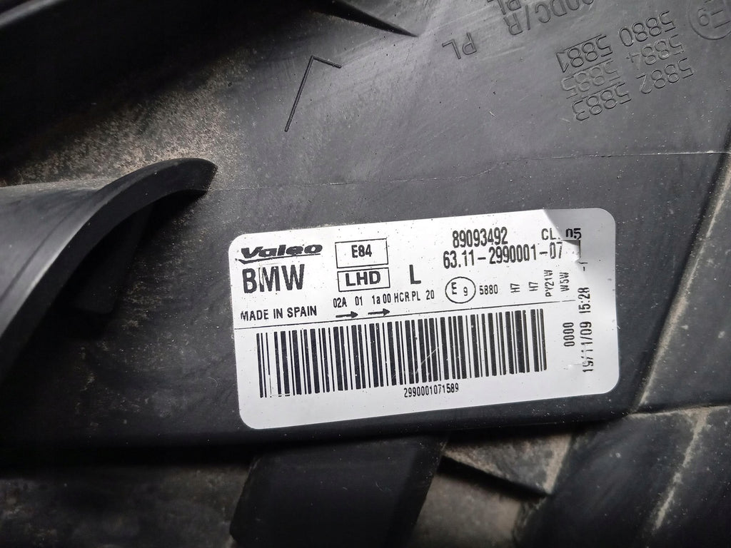 Frontscheinwerfer BMW X1 E84 2990001-07 Links Scheinwerfer Headlight SCH1516561836yh