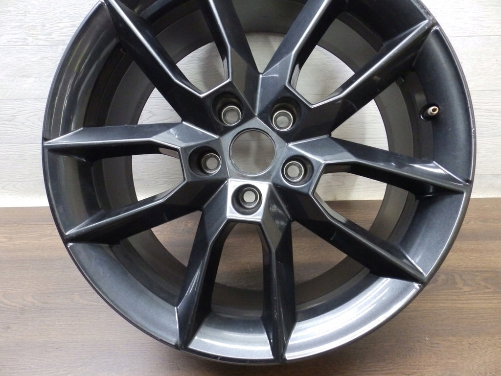 1x Alufelge 18 Zoll 7.5" 5x112 51ET Matt Grau Skoda Octavia Iii Rim Wheel FEL1732371475zx