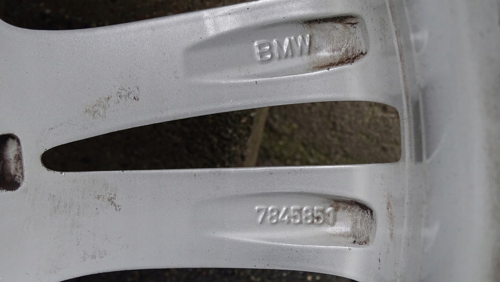 1x Alufelge 17 Zoll 8.0" 5x120 53ET Glanz Silber 7845851 BMW 1 F21 Rim Wheel FEL7951017944el